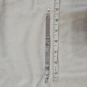 Silver Faith bracelet